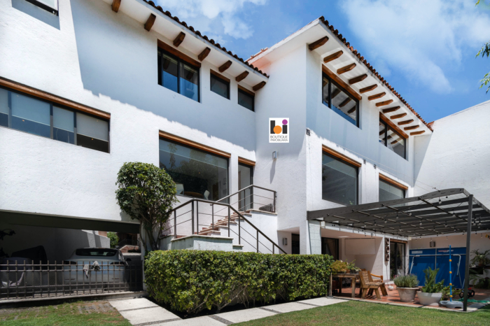 Vendo Casa En Condominio En San Jerónimo Lídice, Con Jardín Y Cancha De Tenis