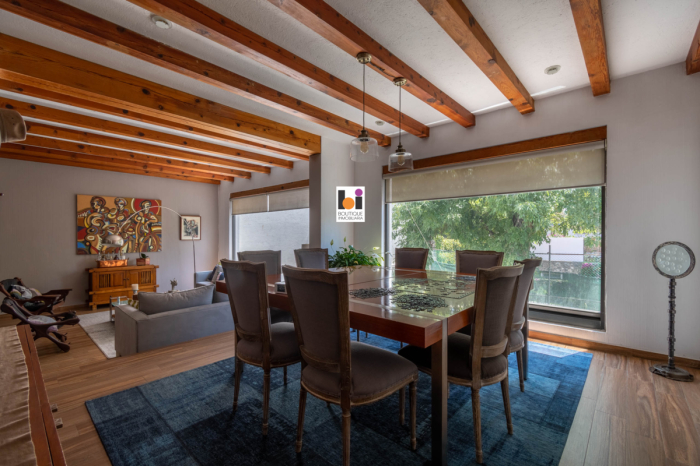 Vendo Casa En Condominio En San Jerónimo Lídice, Con Jardín Y Cancha De Tenis