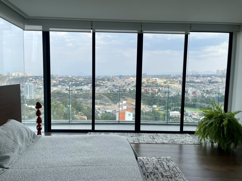 RENTA DEPARTAMENTO AMUEBLADO Y EQUIPADO CON TERRAZA  - LAS P�?RGOLAS - BOSQUE REAL