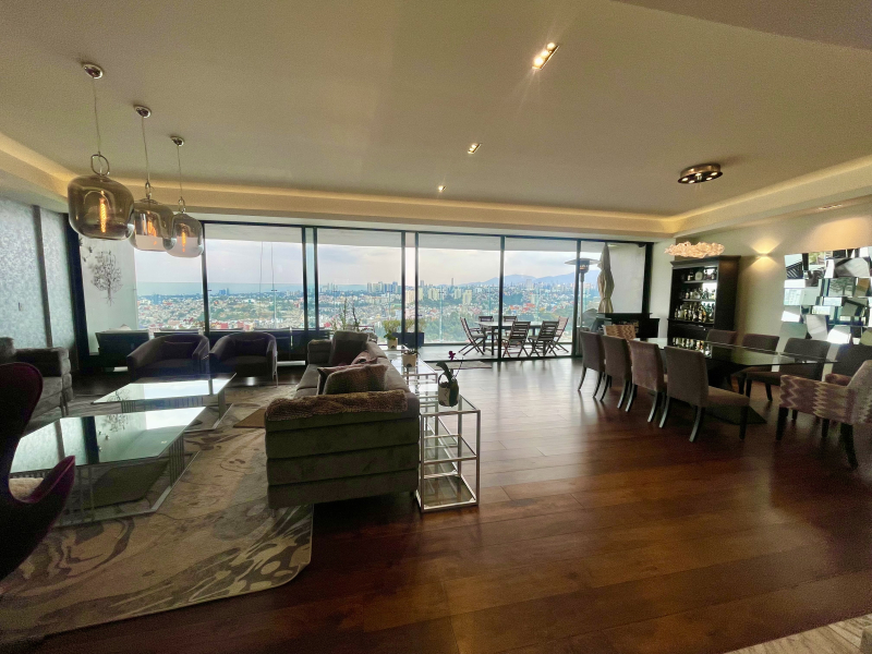 RENTA DEPARTAMENTO AMUEBLADO Y EQUIPADO CON TERRAZA  - LAS P�?RGOLAS - BOSQUE REAL