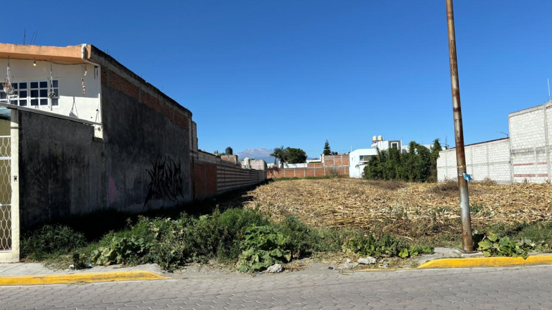Terreno En Venta En Pueblo San Andrés Cholula
