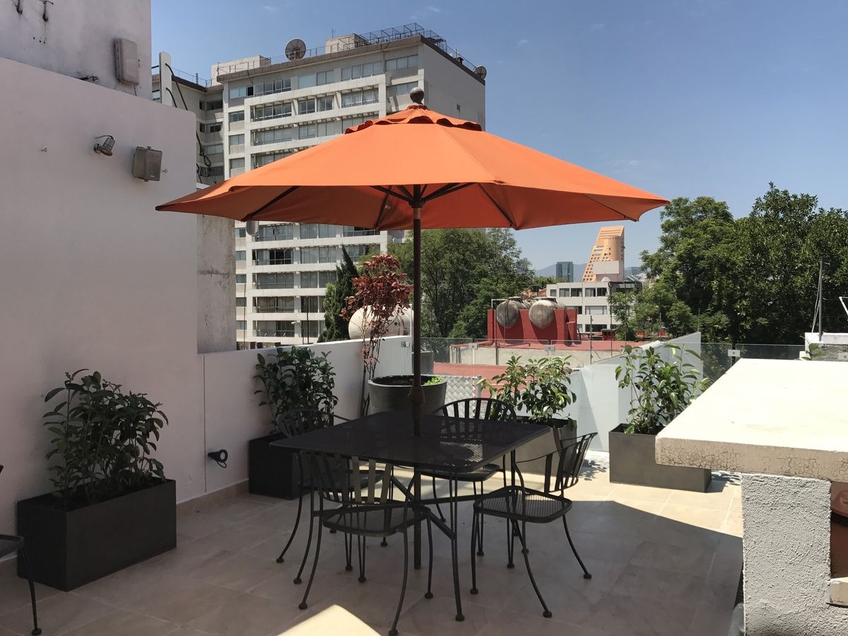 muy buen ph en renta en polanco con buena terraza