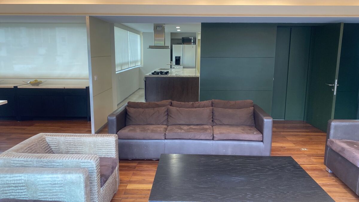 En Renta Departamento Penthouse En Polanco - Amueblado Y Equipado.