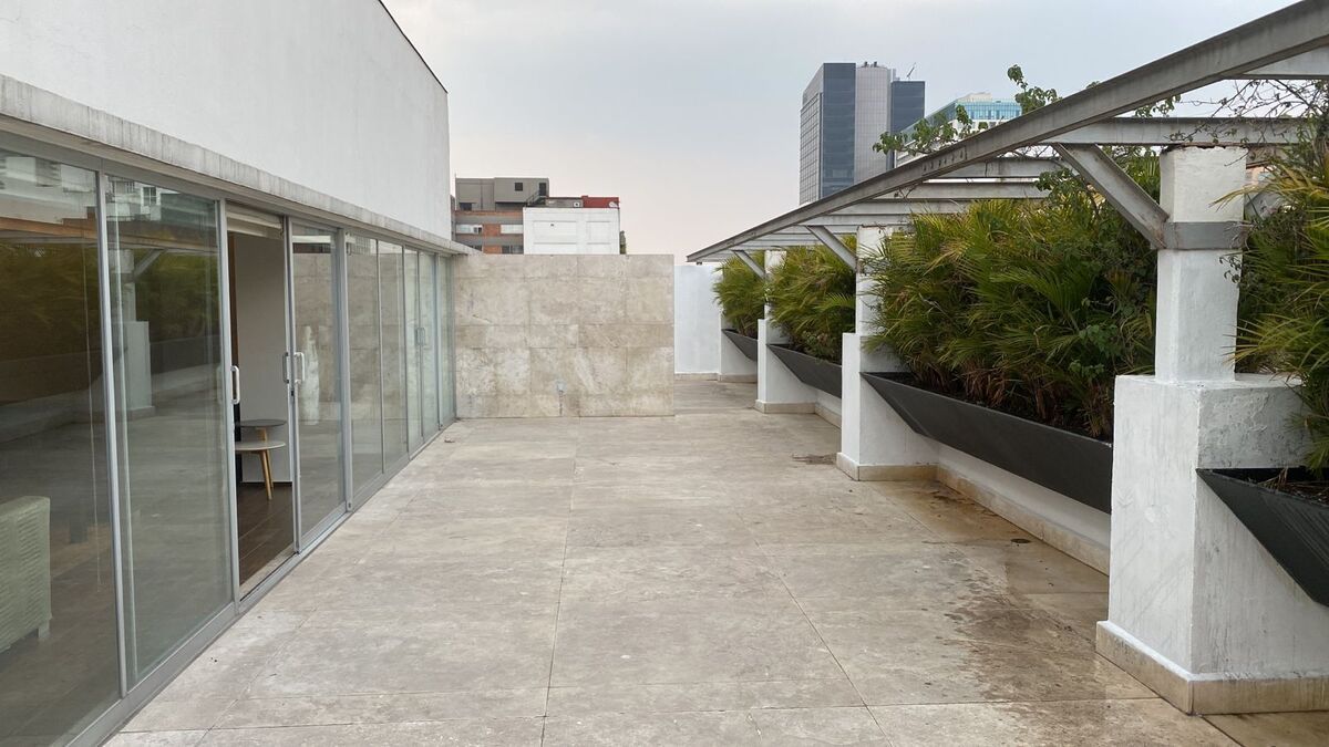 En Renta Departamento Penthouse En Polanco - Amueblado Y Equipado.