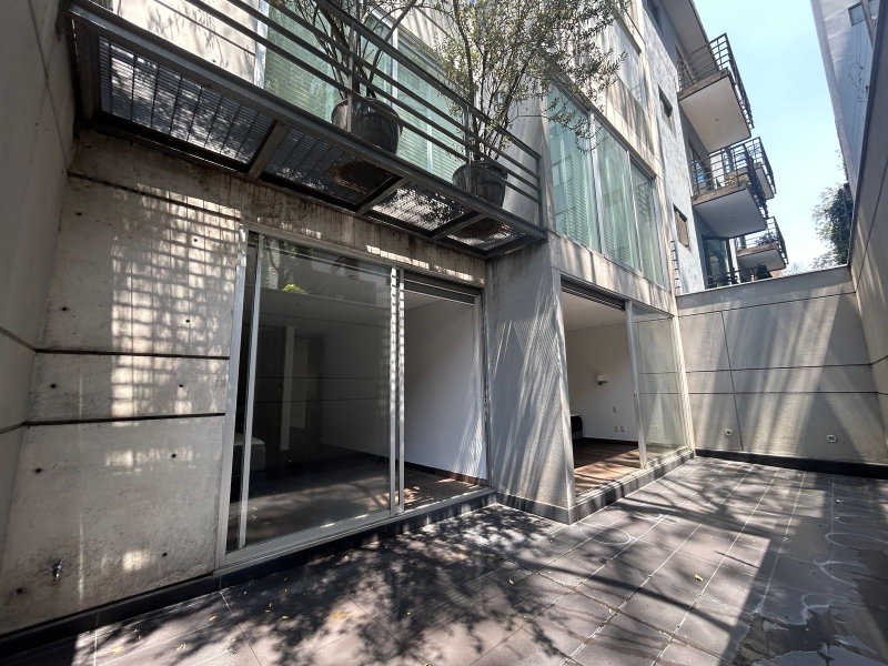 RENTA DEPARTAMENTO GARDEN CON TERRAZA - SUDERMAN - POLANCO