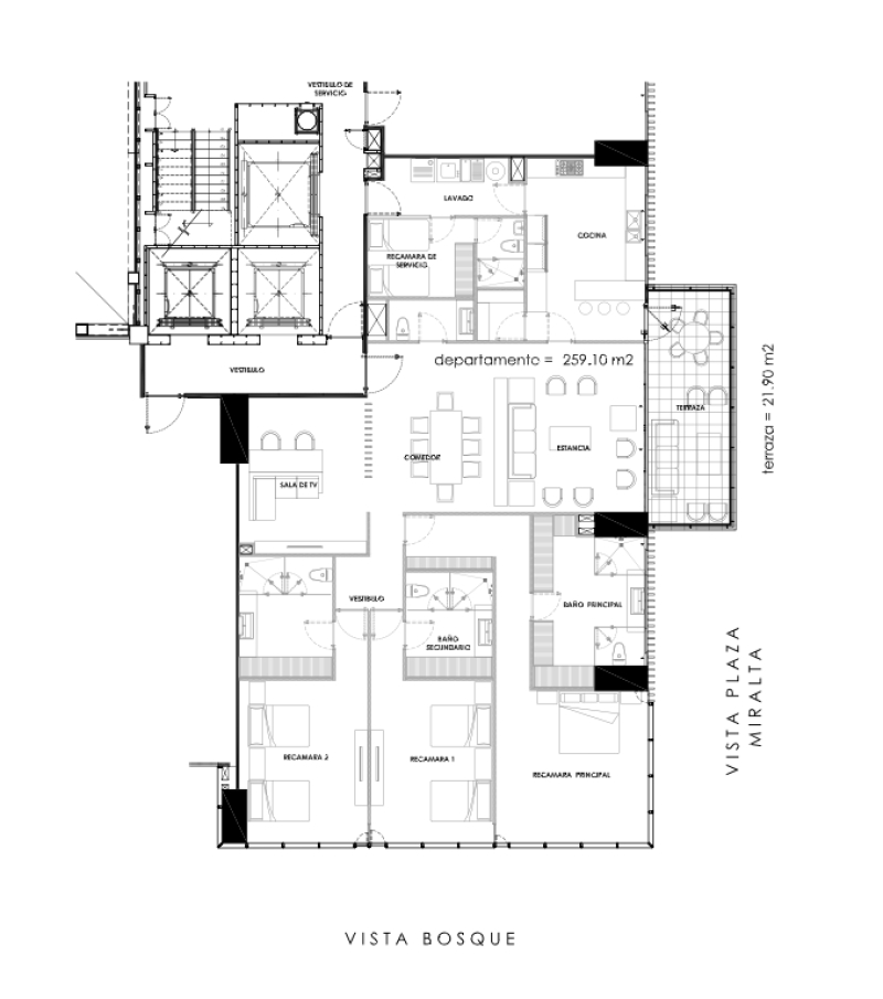 Departamento En Venta En Vidalta Bosques De Las Lomas