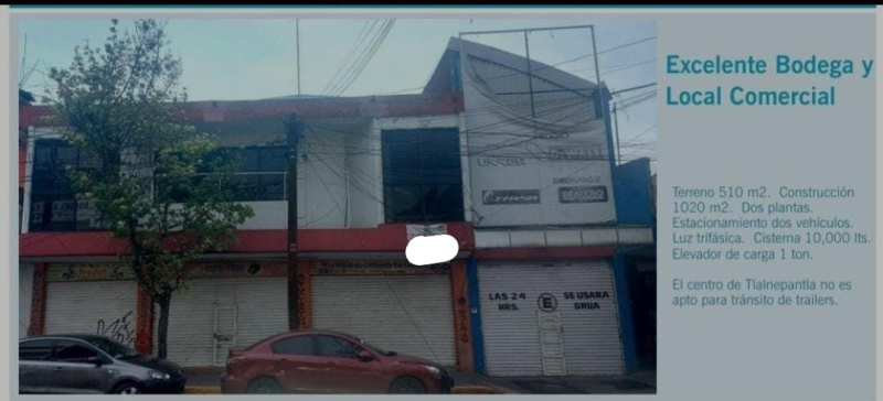 TLALNEPANTLA RENTA BODEGA 