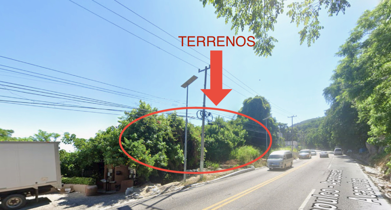 TERRENOS EN  VENTA EN AV. ESC�?NICA, ACAPULCO, GUERRERO.