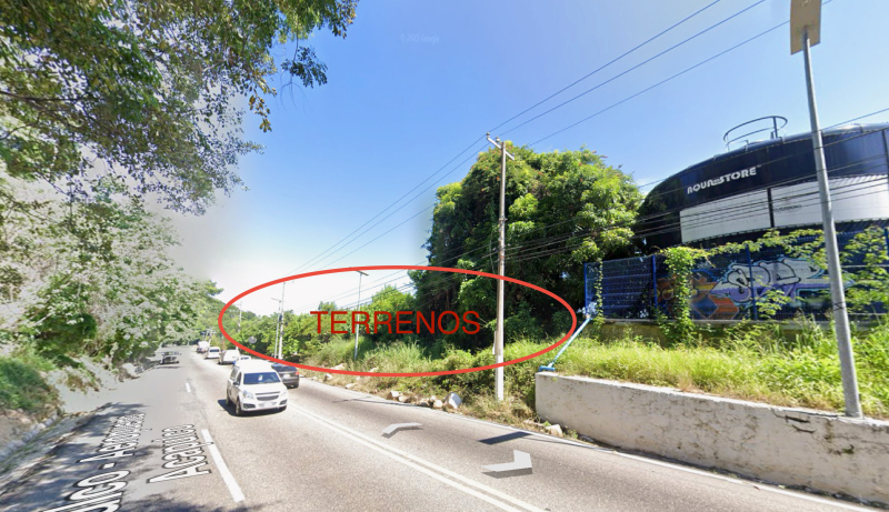 TERRENOS EN  VENTA EN AV. ESC�?NICA, ACAPULCO, GUERRERO.