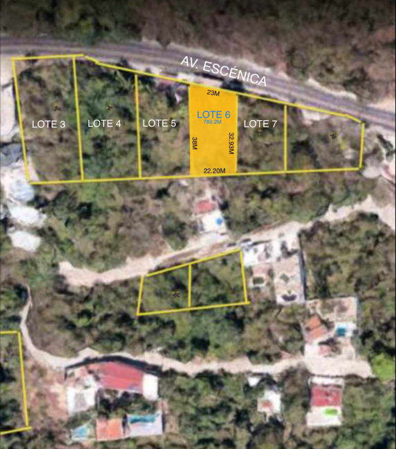 TERRENOS EN  VENTA EN AV. ESC�?NICA, ACAPULCO, GUERRERO.