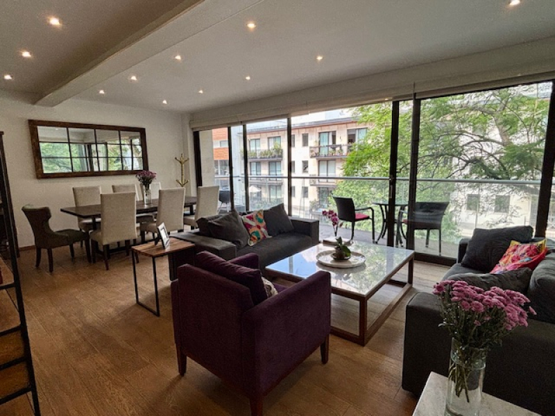 departamento en renta en polanco, AMOBLADO
