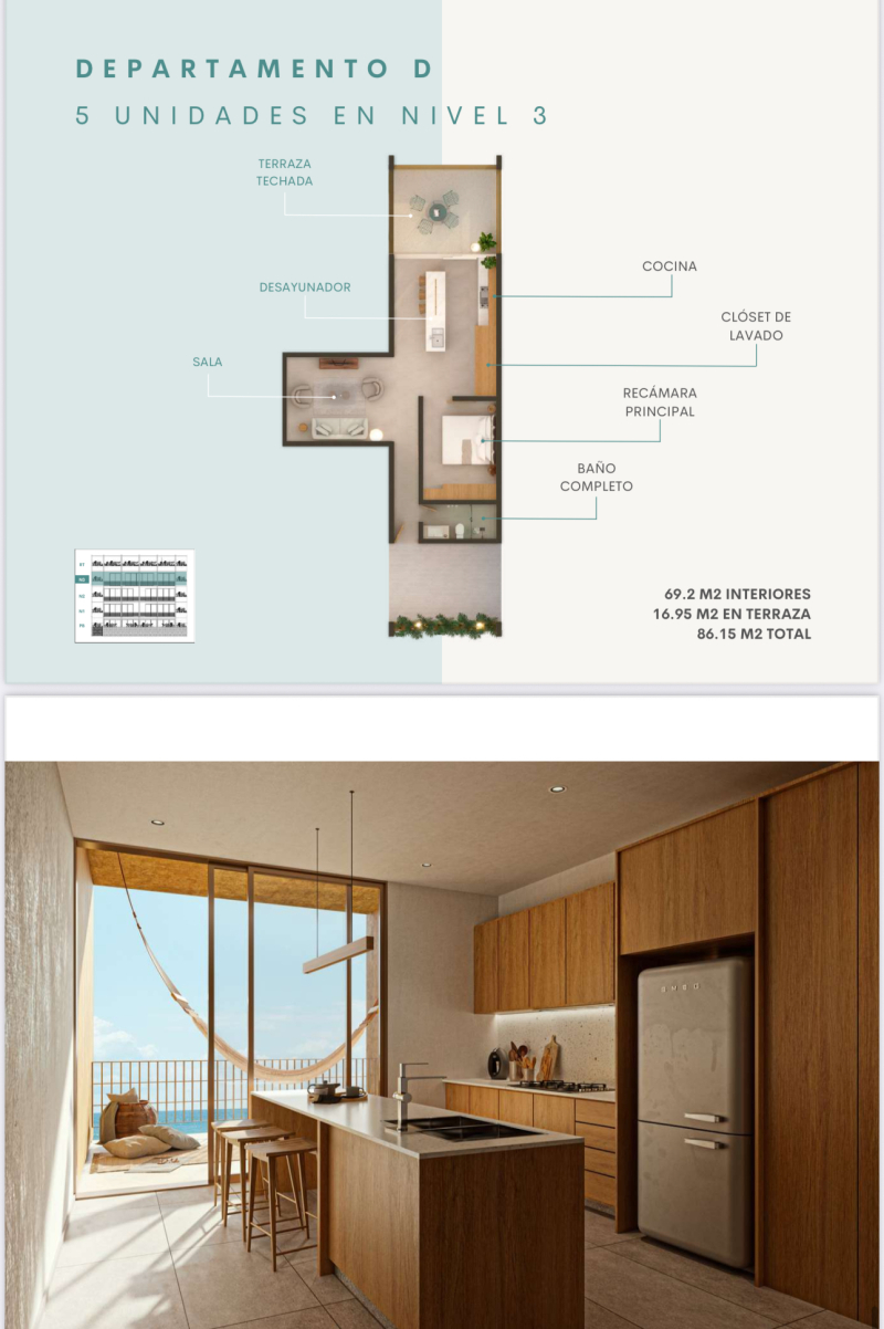 DEPARTAMENTO EN PREVENTA EN LA PE�?ITA DE JALTEMBA, NAYARIT