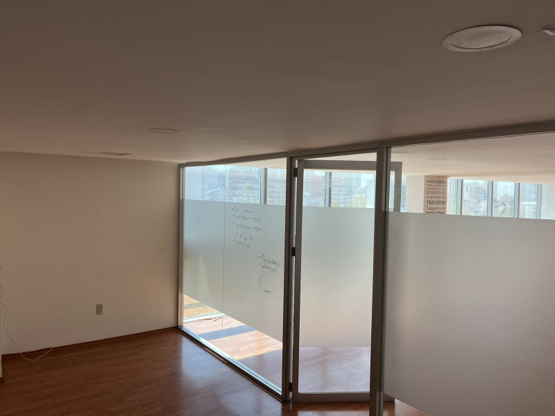 oficina en renta granada 85 m2 luz y vista excelentes