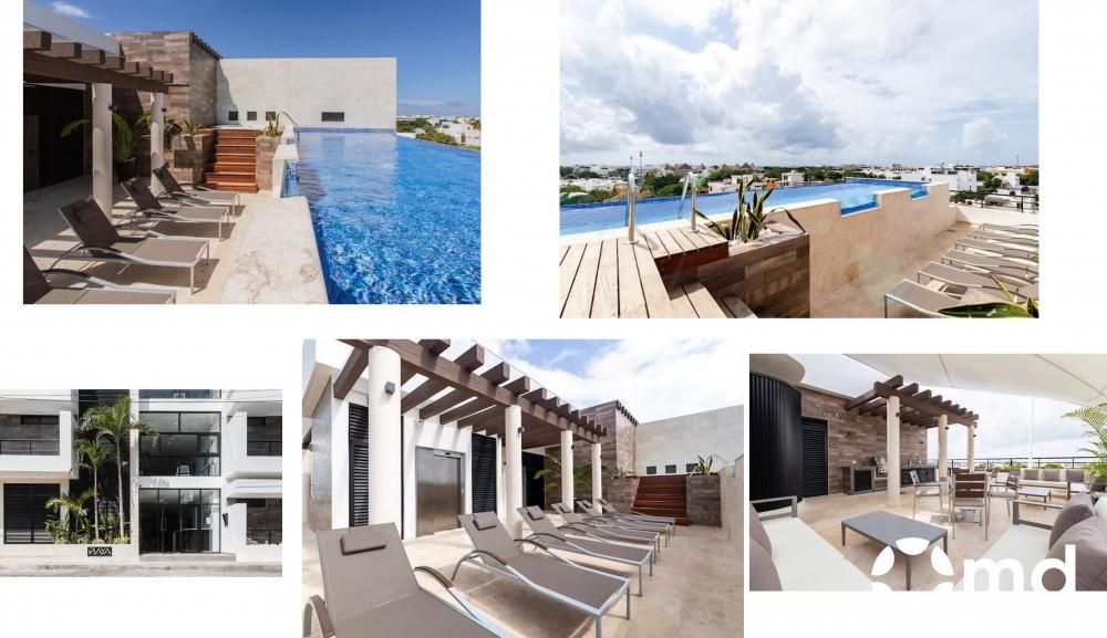 Venta Departamento Amueblado En  Playa Del Carmen 