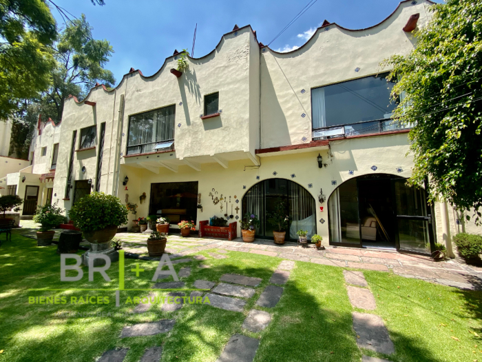 Casa Estilo Colonial En San Angel Inn  Para Remodelar