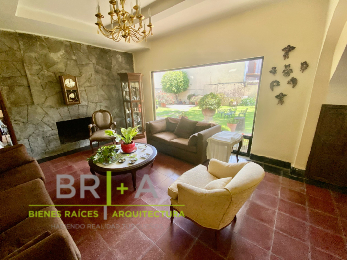 Casa Estilo Colonial En San Angel Inn  Para Remodelar