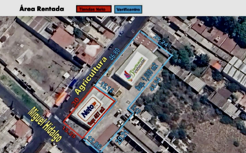 TERRENO COMERCIAL EN VENTA EN IZTAPALUCA, EDOMEX.