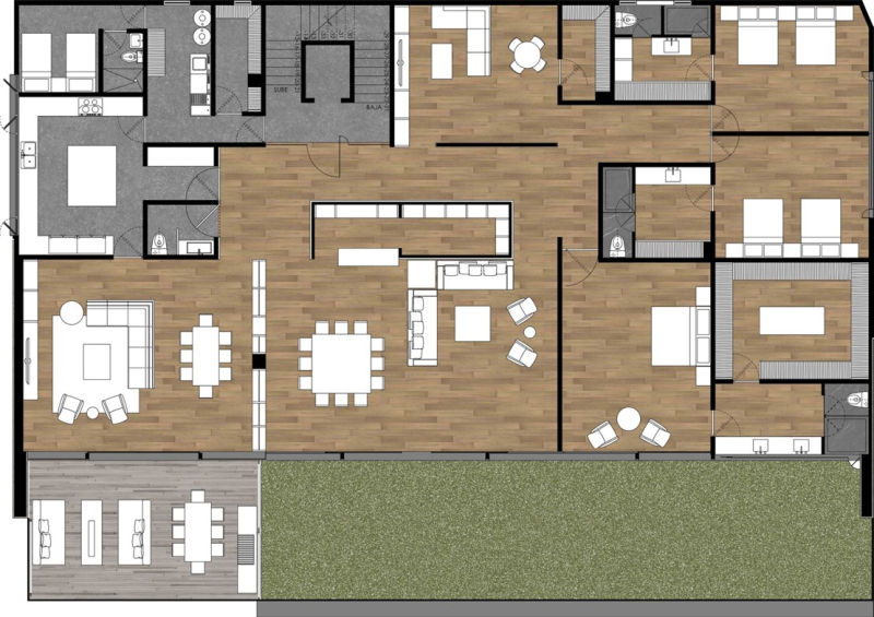 Departamento NUEVO En Venta En Lomas De Vista Hermosa Calle Cerrada