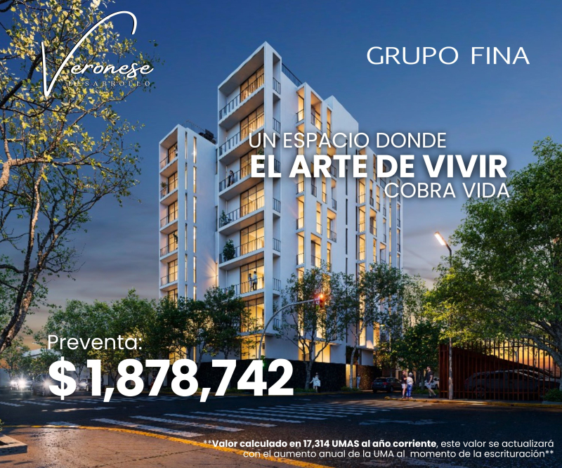 Departamento en Pre-Venta en Clavería