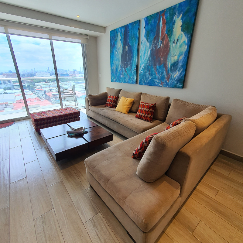 Departamento En Venta En Altezza Central A Minutos De Toreo Parque Central Y De La Entrada A Polanco