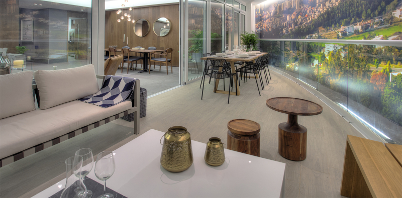 Departamento en Venta en Bosque Real con vista al campo de Golf