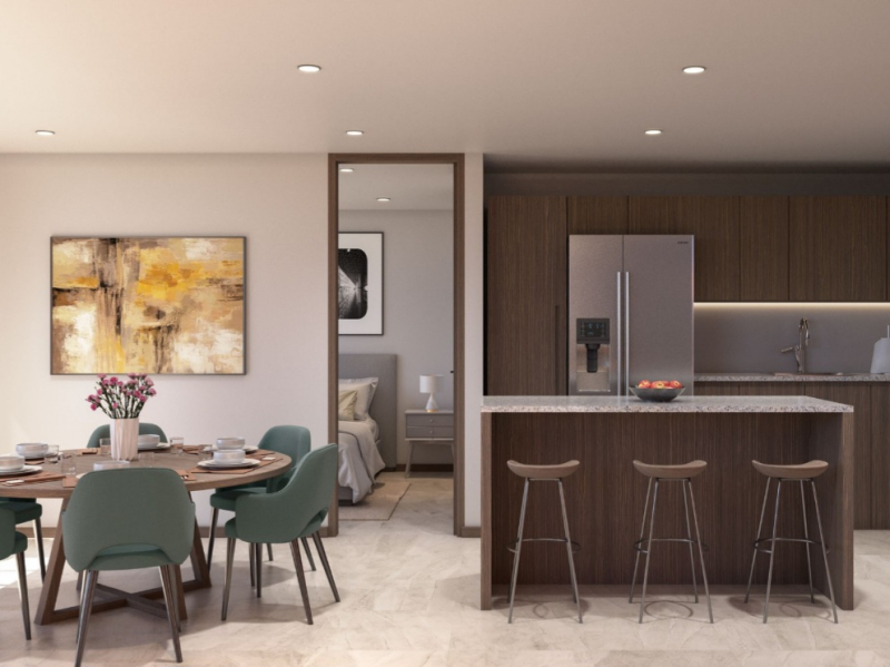 Departamentos En Venta En Colonia Moderna De 1 , 2 Y 3 Recámaras