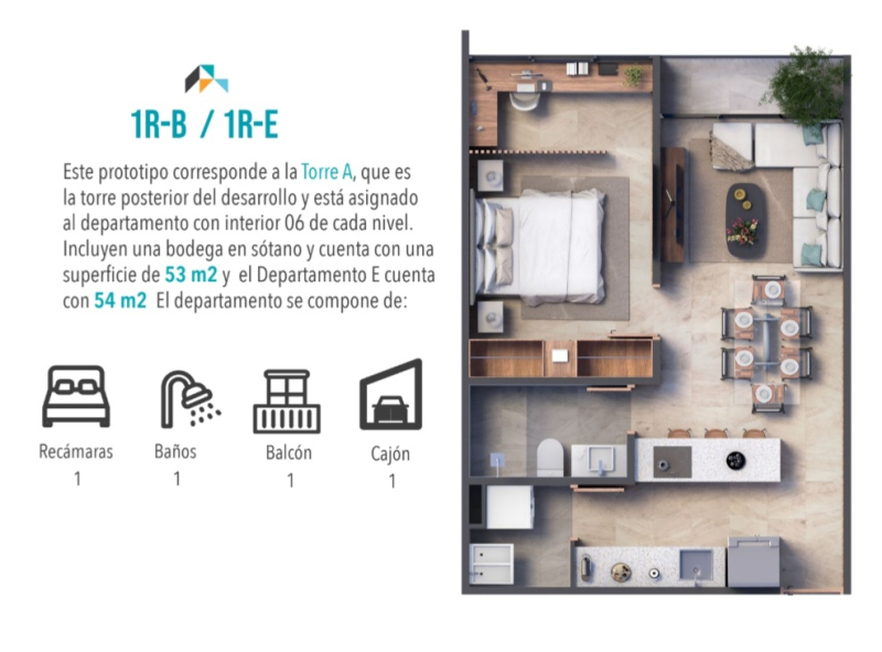 Departamentos En Venta En Colonia Moderna De 1 , 2 Y 3 Recámaras