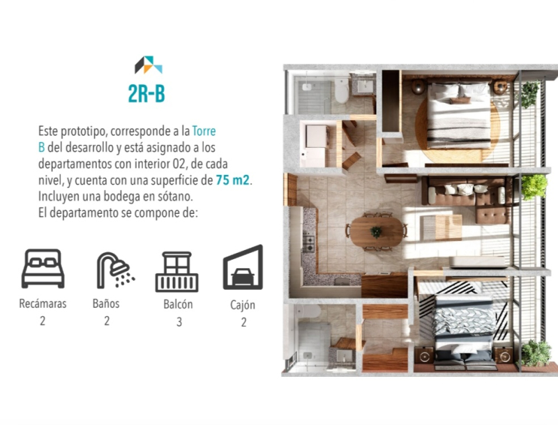 Departamentos En Venta En Colonia Moderna De 1 , 2 Y 3 Recámaras