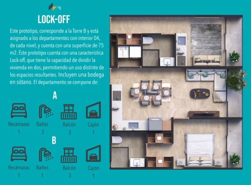Departamentos En Venta En Colonia Moderna De 1 , 2 Y 3 Recámaras