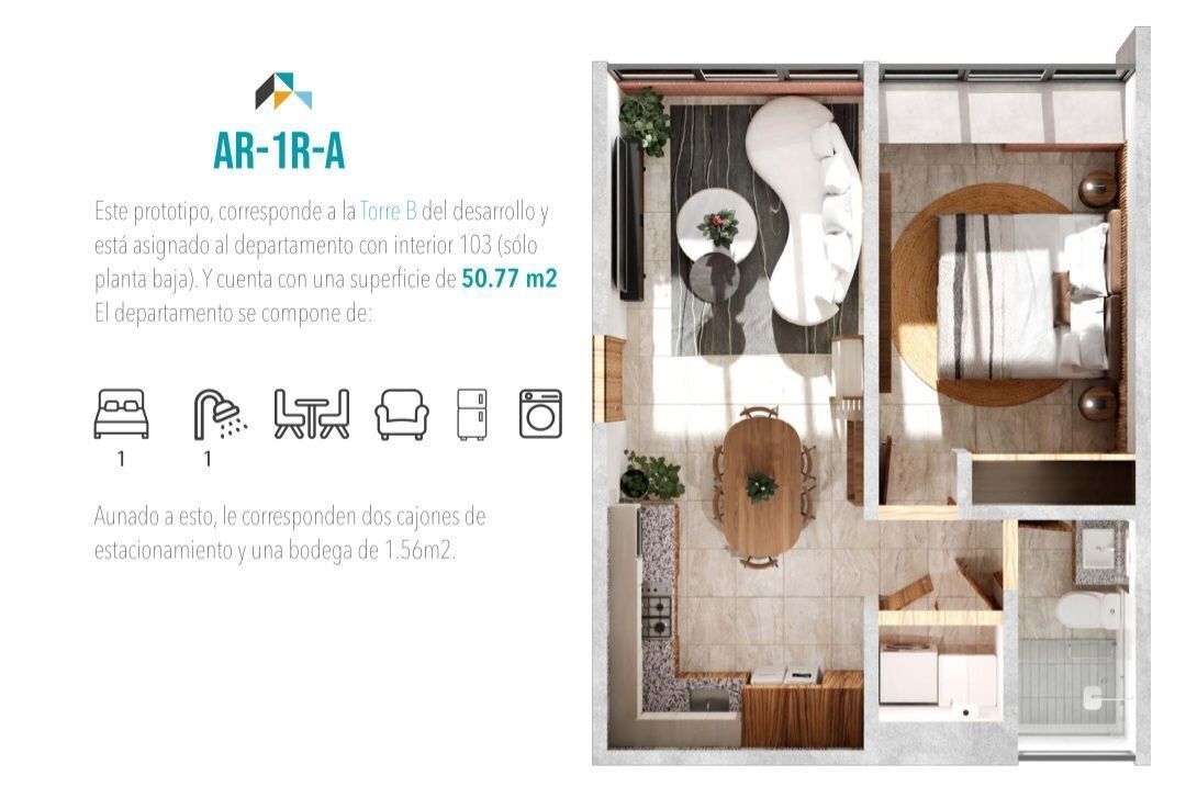Departamentos En Preventa En Colonia Moderna De 1 , 2 Y 3 Recámaras