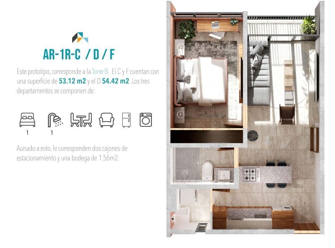 Departamentos En Preventa En Colonia Moderna De 1 , 2 Y 3 Recámaras