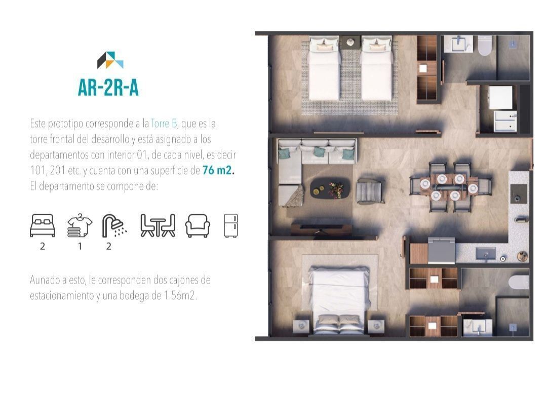 Departamentos En Preventa En Colonia Moderna De 1 , 2 Y 3 Recámaras