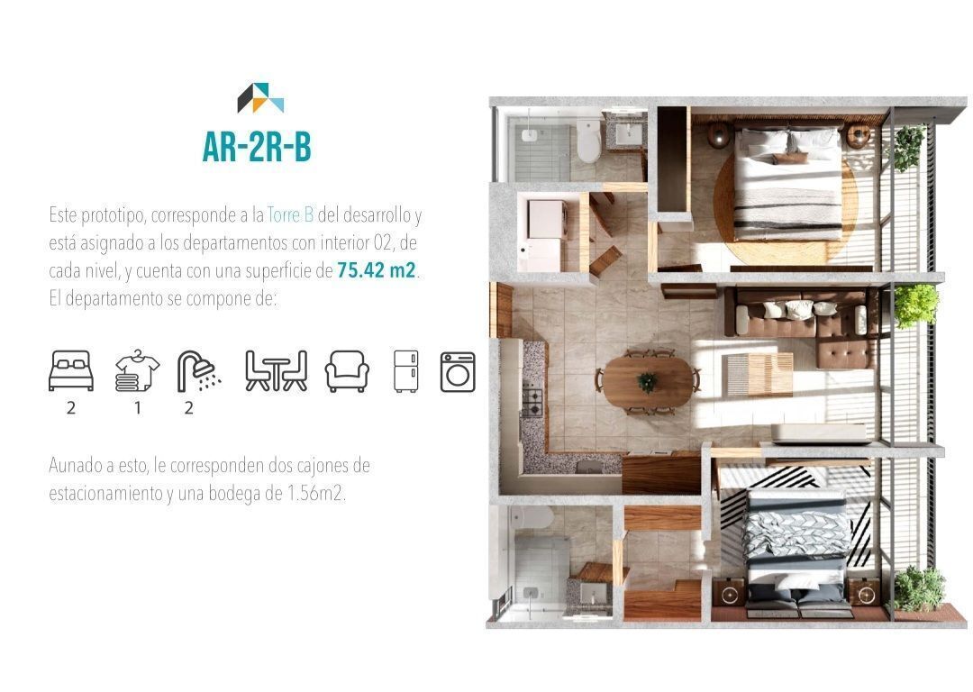 Departamentos En Preventa En Colonia Moderna De 1 , 2 Y 3 Recámaras