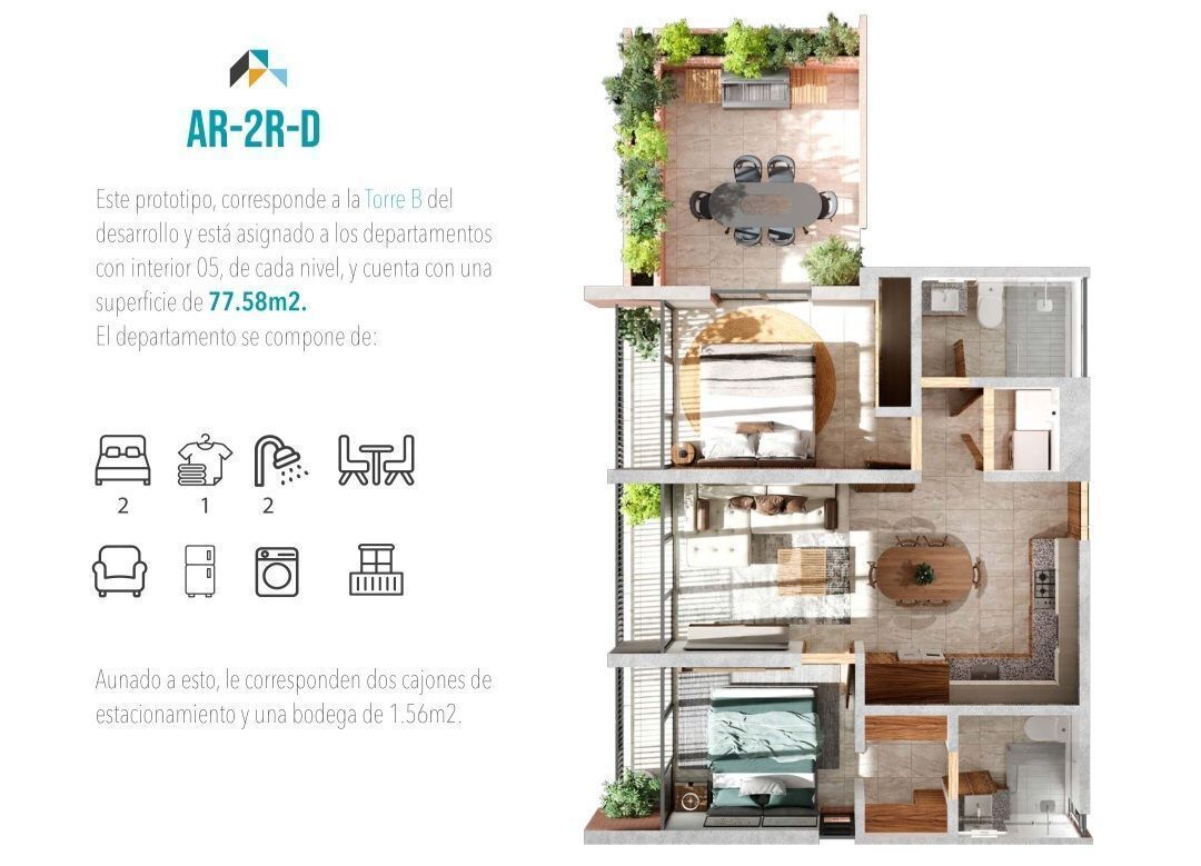 Departamentos En Preventa En Colonia Moderna De 1 , 2 Y 3 Recámaras