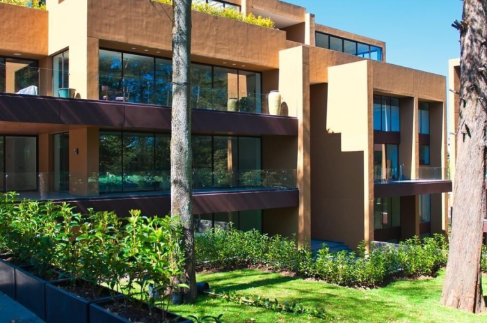 venta departamento planta jardín en vista hermosa