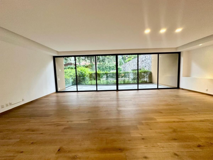 venta departamento planta jardín en vista hermosa