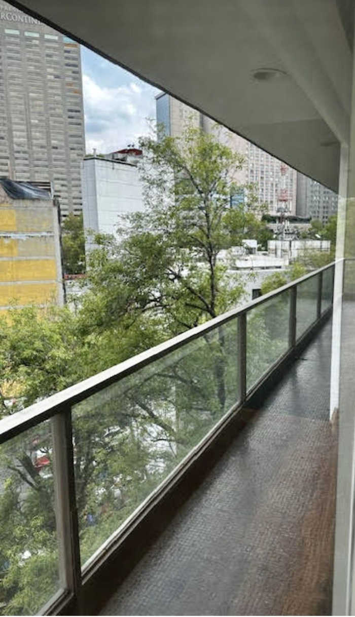 muy buen departamento en renta frente al parque lincoln