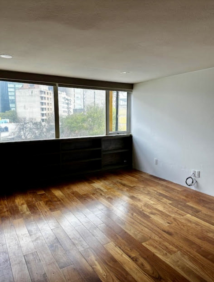 muy buen departamento en renta frente al parque lincoln