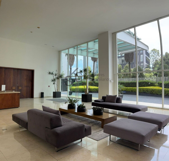 SE RENTA �?? DEPARTAMENTO AMUEBLADO EN AV. SANTA FE 455  Ubicación privilegiada: A