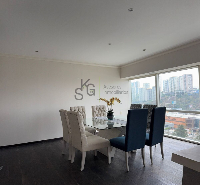 SE RENTA �?? DEPARTAMENTO AMUEBLADO EN AV. SANTA FE 455  Ubicación privilegiada: A