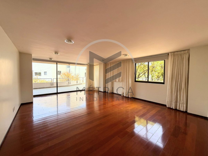 departamento en renta en lomas de vista hermosa, bosques de las lomas