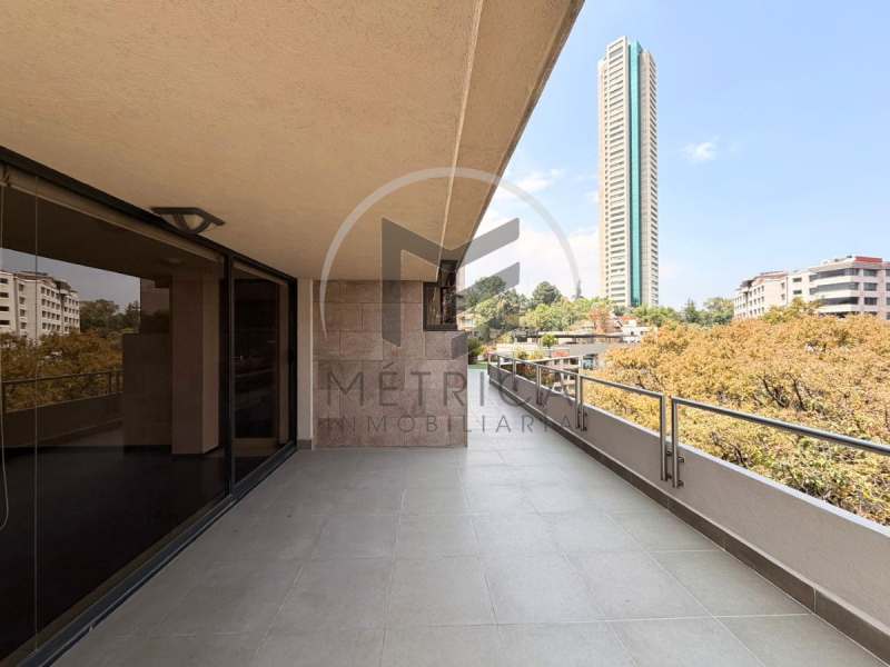 departamento en renta en lomas de vista hermosa, bosques de las lomas