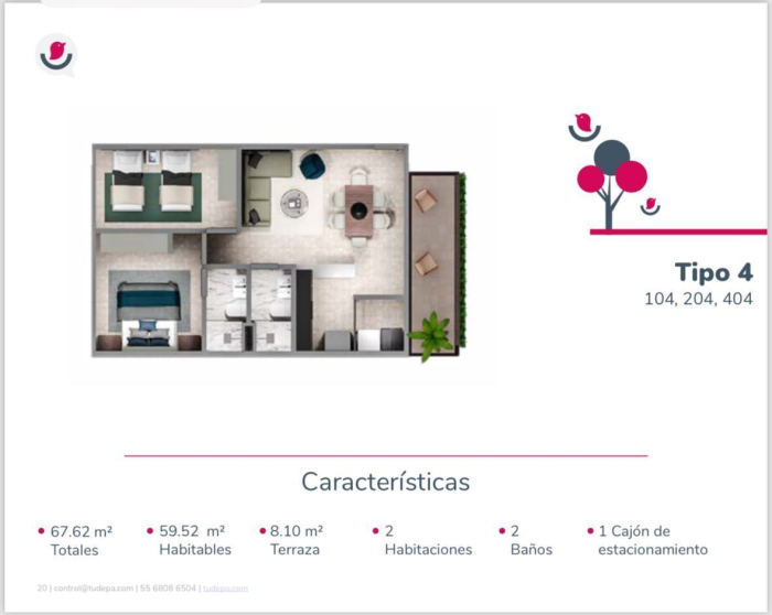 venta de departamentos - monterrey, roma sur