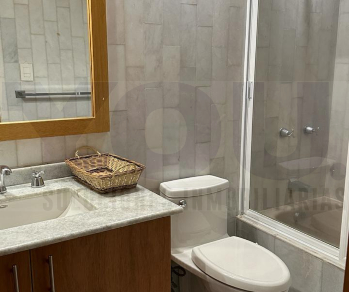 renta departamento amueblado con balcón en polanco