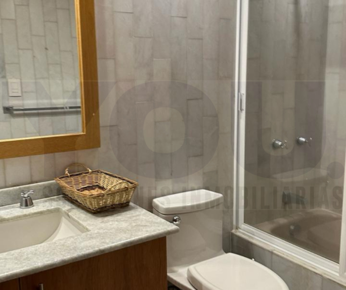 renta departamento amueblado con balcón en polanco