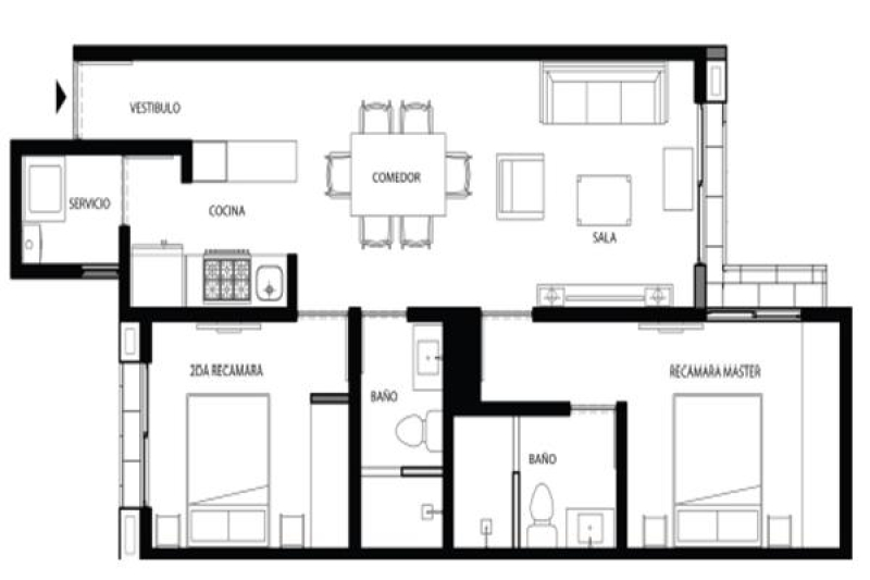 Departamento En Renta En Cuauhtémoc