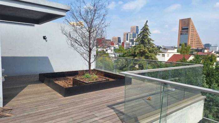 departamento ph en venta, polanco, roof garden privado