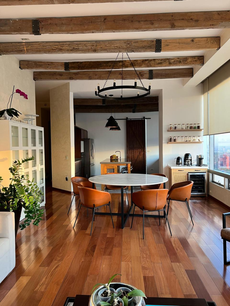 Renta departamento en Santa Fe con muebles o sin muebles