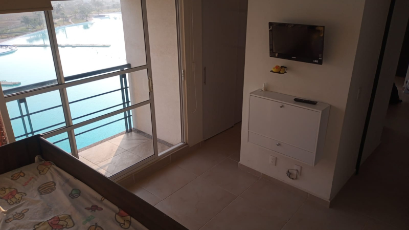 ph amueblado con roof garden, jacuzzi y vista total a la laguna | dream lagoons