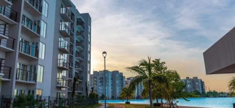 ph amueblado con roof garden, jacuzzi y vista total a la laguna | dream lagoons